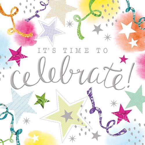 FP Its Time To Celebrate By Laura Stone For Flamingo Paperie The Card Club